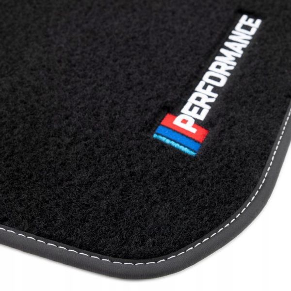 Dywaniki welurowe LOGO M BMW 3 E90 2004-2011 zdjęcie 5