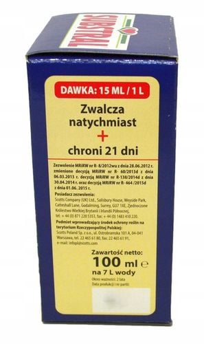 SUBSTRAL SAPROL OCHRONA TUI 100ml TUJE IGLAKI RÓŻ OZDOBNE GRZYBOBÓJCZY na Arena.pl
