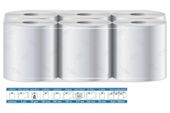ręcznik papierowy maxi, 100% celuloza, 100m/19cm op. 6szt - bhp hic 8154
