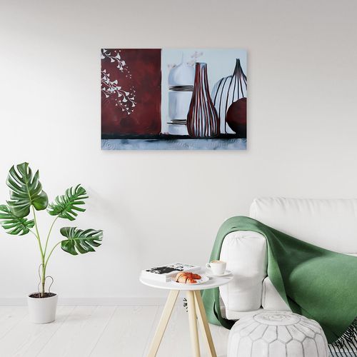 Deco Panel, Abstrakcyja butelki 70x50 na Arena.pl
