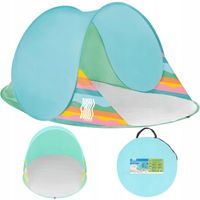SPOKEY Namiot Plażowy Na Plażę Samorozkładany Ochronny Przed Wiatrem i UV