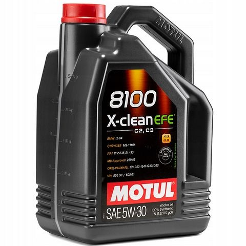 Motul 8100 X-Clean EFE 5w30 C2 C3 5L zdjęcie 1