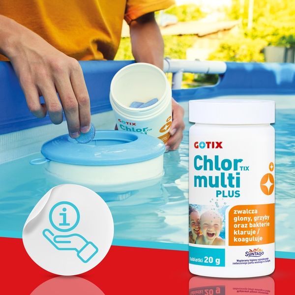 Chlor do Basenu Jacuzzi SPA Tabletki Multifunkcyjne Chemia do Basenu - zdjęcie 2