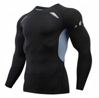 Bluza koszulka termoaktywna treningowa kompresyjna, panele wentylacyjne L