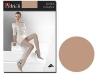 Rajstopy gładkie półmat lycra 20 den Natural 2