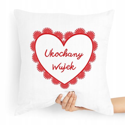 Poduszka Dla Wujka Ukochany Wujek Prezent Z Nadrukiem Ze Zdjęciem na Arena.pl