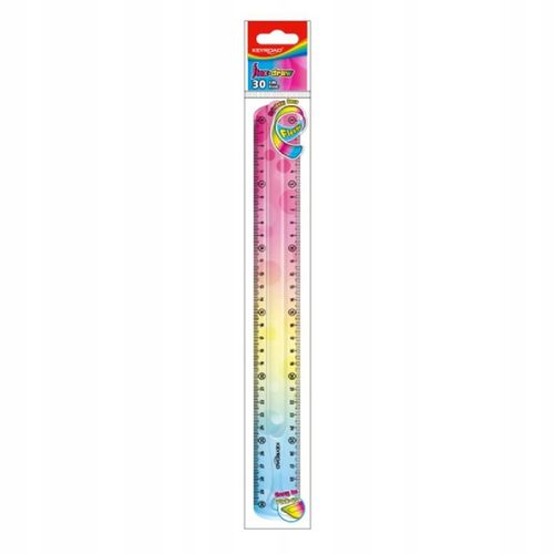 LINIJKA, KEYROAD, 30CM, ELASTYCZNA, na Arena.pl