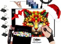 TABLET GRAFICZNY - ROZMIAR A4 - PREZENT POD CHOINKĘ - DESKA KREŚLARSKA