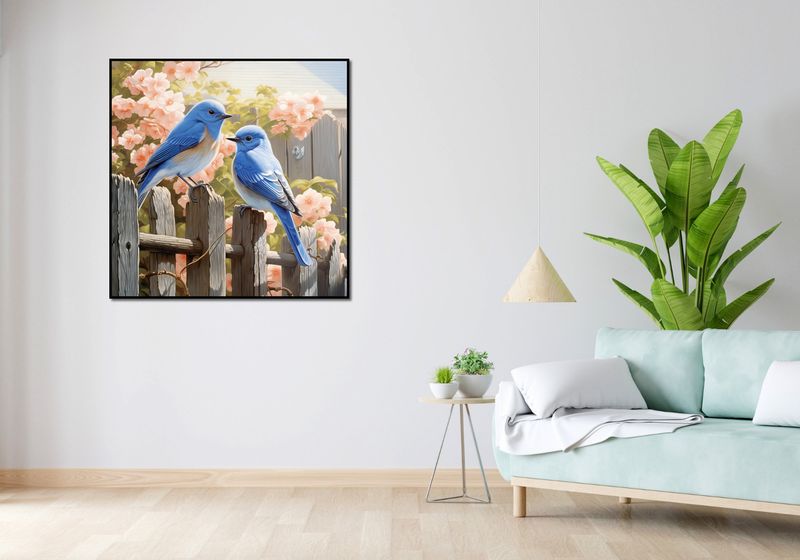 Plakat 100x100cm Wiosna u Bram zdjęcie 4