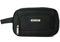 kosmetyczka podróżna marki bellugio - czarna