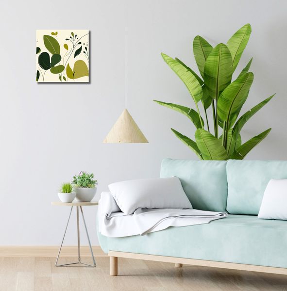 Obraz 30x30cm Świeżość Liści zdjęcie 2