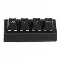 PROGRAMOWALNA KLAWIATURA MECHANICZNA USB 4 KLAWISZE MINI