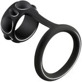 Podwójny Pierścień Na Penisa I Jądra Stymuluje Pochwę Wydłuża Sex U Panów