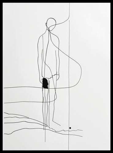 Plakat 40x55cm Samotna Wędrówka na Arena.pl