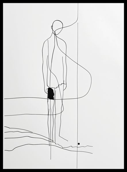 Plakat 40x55cm Samotna Wędrówka zdjęcie 2