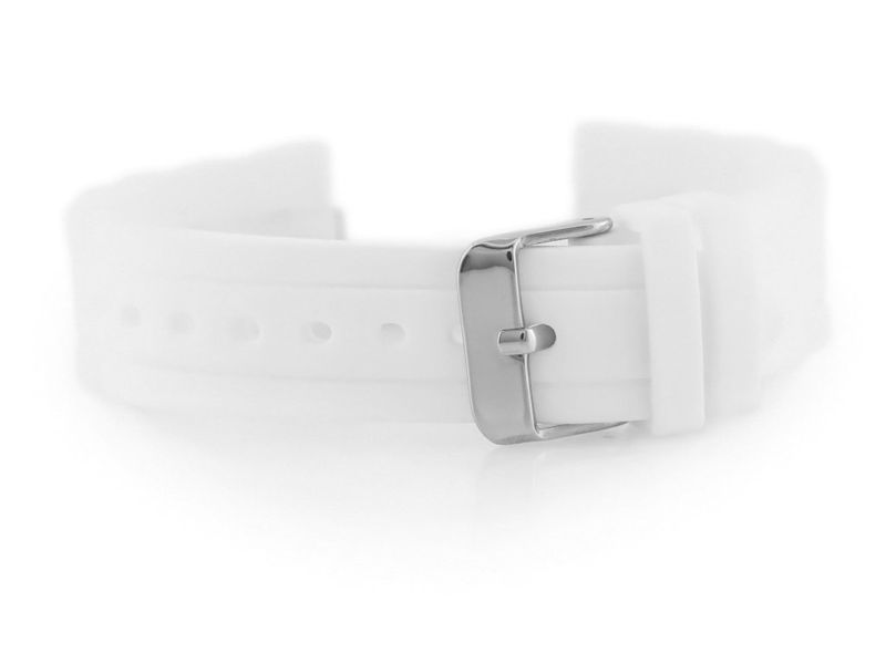 Pasek gumowy do zegarka 904W - karbowany - 20mm zdjęcie 1