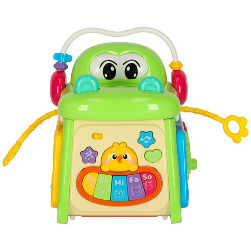 Kostka Edukacyjna Sorter Z Pianinkiem Krokodyl 4W1 na Arena.pl