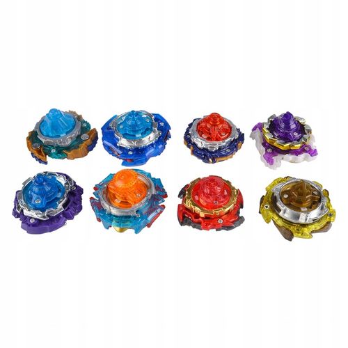 BĄCZEK WIRUJĄCY BURST BEYBLADE DYSK SPINNER 8SZT na Arena.pl