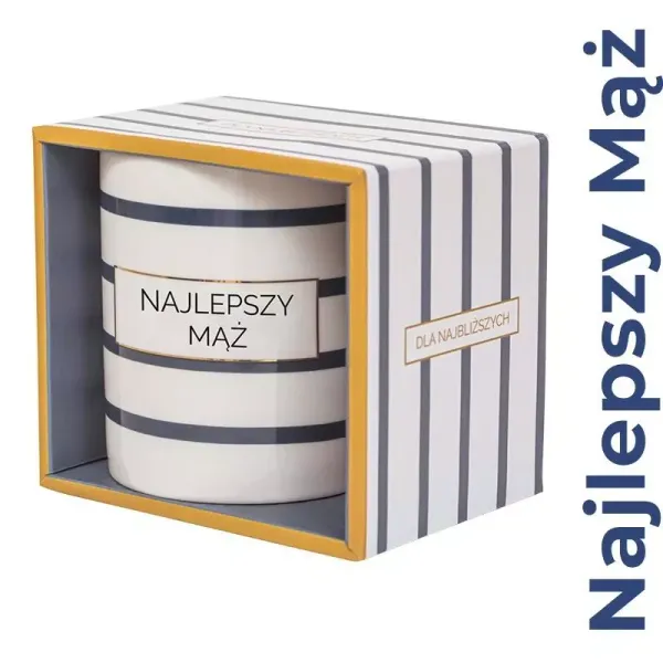 Kubek prezentowy Najlepszy Mąż zdjęcie 1