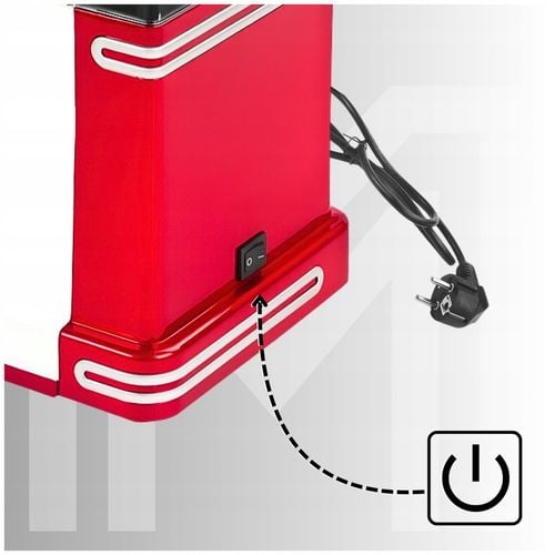 MASZYNA DO POPCORNU DOMOWA URZĄDZENIE MASZYNKA MINI BEZTŁUSZCZOWA na Arena.pl