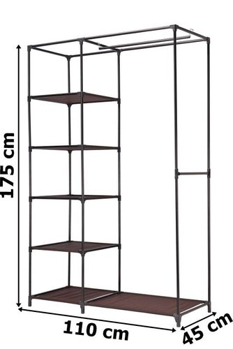 Szafa tekstylna Kaja Vitto - brąz na Arena.pl
