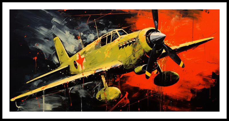 Plakat 91,3x44,5cm Barwny Przelot zdjęcie 3