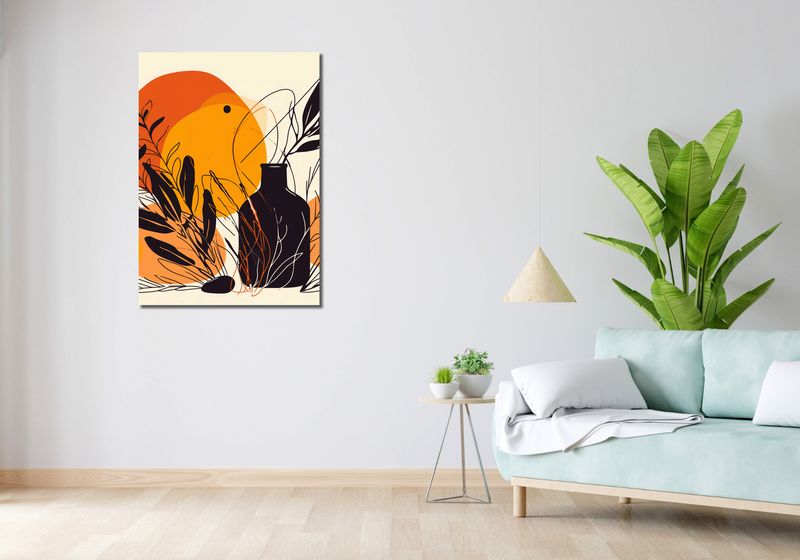 Obraz 70x100cm Jaskrawy Zachód zdjęcie 2