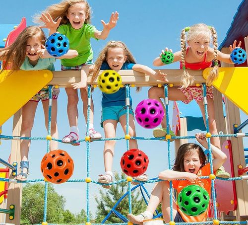 PIŁKA PIŁECZKA SKACZĄCA ODBIJAJĄCA SIĘ METEOR ŻÓŁTA na Świeżym Powietrzu na Arena.pl