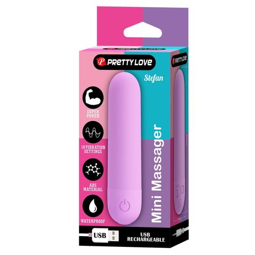 stefan, mini massager, 10 vibration functions na Arena.pl