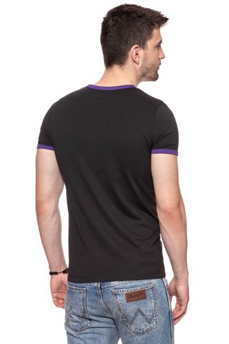 WRANGLER RINGER TEE WASHED BLACK W7B63FKVD S na Arena.pl