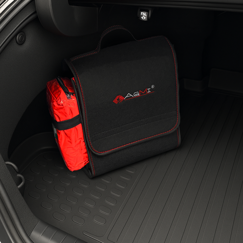 2X TORBA DO BAGAŻNIKA SAMOCHODU KUFER ORGANIZER ETUI RZEPY UCHWYTY MOCNA na Arena.pl