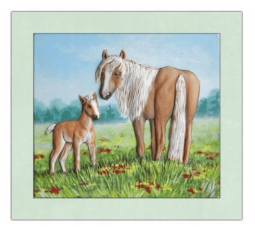 Wypukła malowanka - konie na Arena.pl