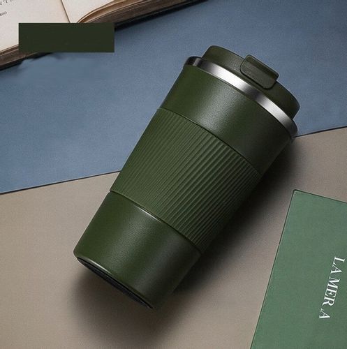 Kubek termiczny na kawę 510ML napój butelka termos  C61_Zielony na Arena.pl