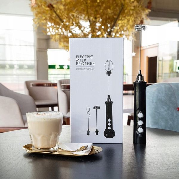 SPIENIACZ DO MLEKA KAWY AKUMULATOROWY MIKSER 3 w 1 zdjęcie 14