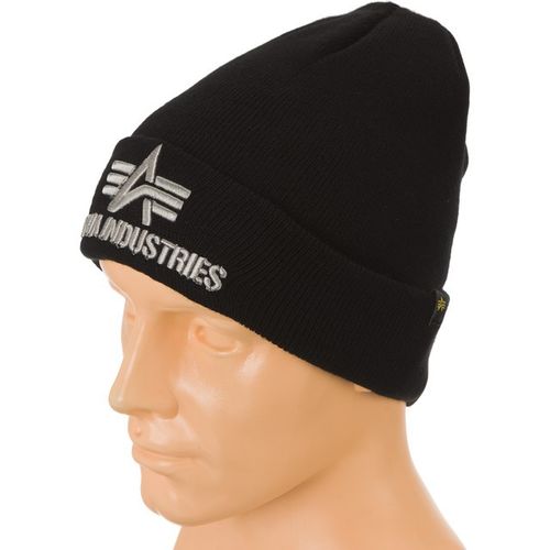 Alpha Industries 3D BEANIE 03 BLACK na Arena.pl
