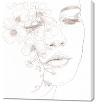 Obraz 90x100cm Kwitnąca Imersja