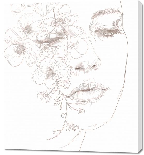 Obraz 90x100cm Kwitnąca Imersja zdjęcie 1