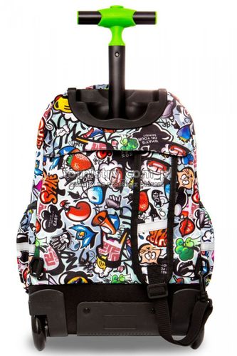 Plecak CoolPack LED JUNIOR na kółkach GRAFFITI (9443) na Arena.pl