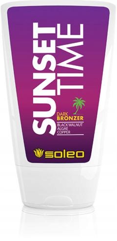 SOLEO SUNSET TIME INTENSYWNY BRONZER DO OPALANIA zdjęcie 1