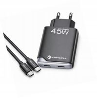 Szybka ładowarka 45W 2 porty z długim kablem 2m do Xiaomi 15 Ultra 5G