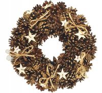 WIANEK DEKORACYJNY SZTUCZNE KWIATY 33CM DEKORACJA