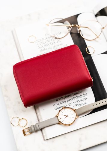 portfel damski eko ptn 0015-hnl-6971 red na Arena.pl