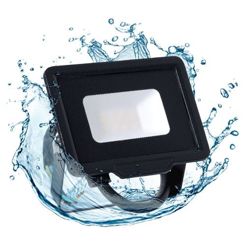 Praktyczny projektor oświetleniowy TOKIO 10W czarny barwa zimnobiała na Arena.pl