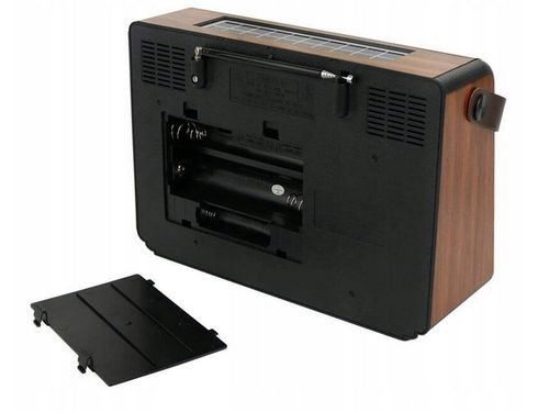 Radio RETRO FM akumulatorowe sieciowe z Bluetooth USB PRZENOŚNE na Arena.pl