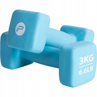 ZESTAW HANTLI NEOPRENOWYCH HANTELKI DO ĆWICZEŃ FITNESS 2x3KG PURE2IMPROVE