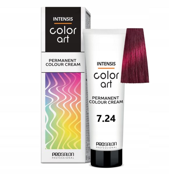 CHANTAL COLOR ART Farba do włosów 7,24 - 100ml zdjęcie 1