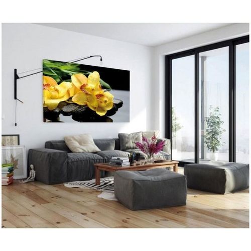 Deco Panel, Żółte storczyki zen spa 80x60 na Arena.pl