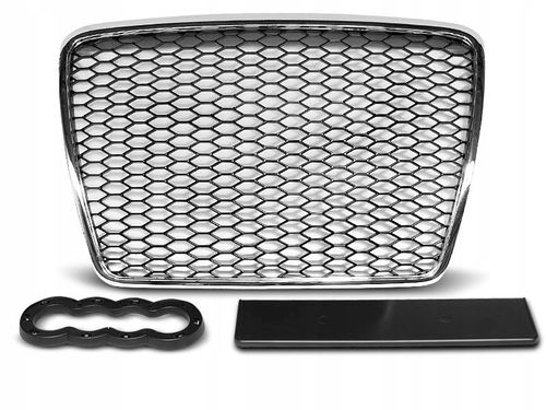 GRILL RS-STYLE Audi A6 C6 09-11Rok CHROM-BLACK na Arena.pl