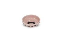 Miska ceramiczna dla kota lub psa, różowa 14x4,5