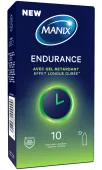 manix endurance 10 szt. prezerwatywy z systemem opoźniającym 53 mm
